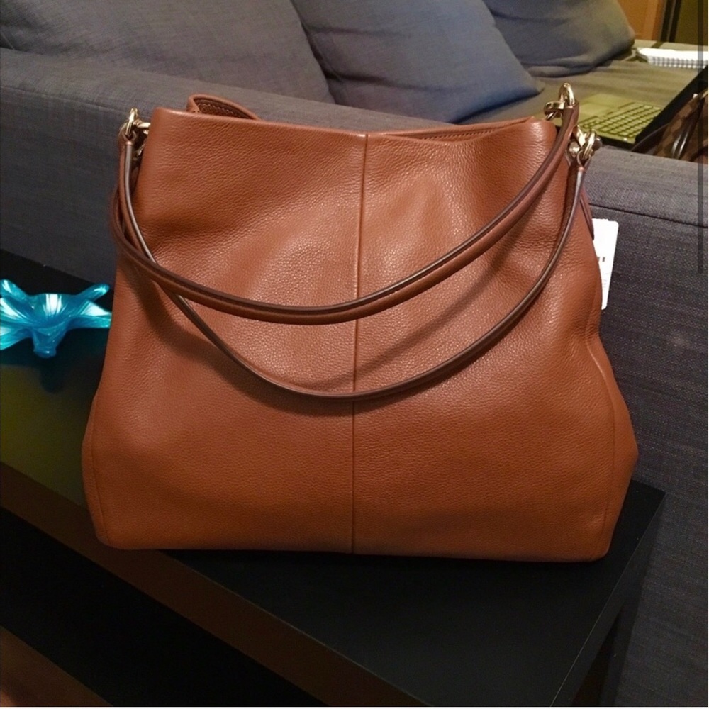 Coach Pheobe Pebble Leather Bag